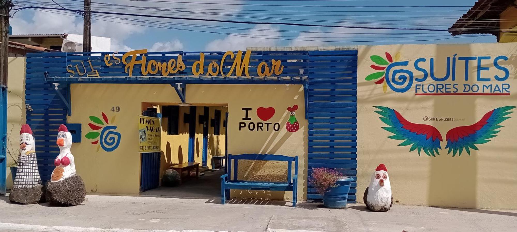 Suites Flores Do Mar Pôrto das Galinhas Eksteriør billede